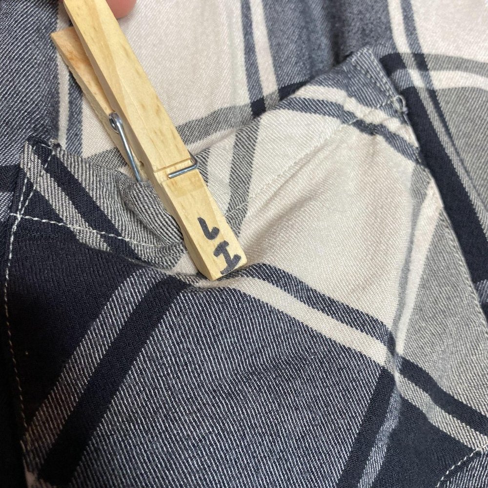 Jachs Girlfriend Quinn Button Front Flannel Top - image 7